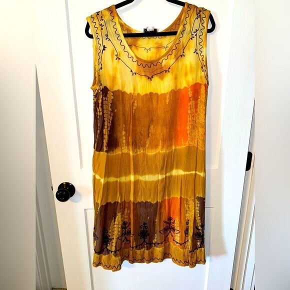 OPTION A BRAND WOMENS PLUS SIZE DRESS - Picture 1 of 8